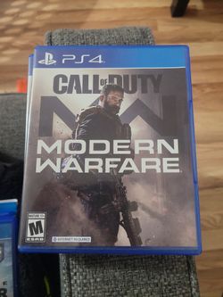 PS4 Game Call Of Duty Modern Warfare
