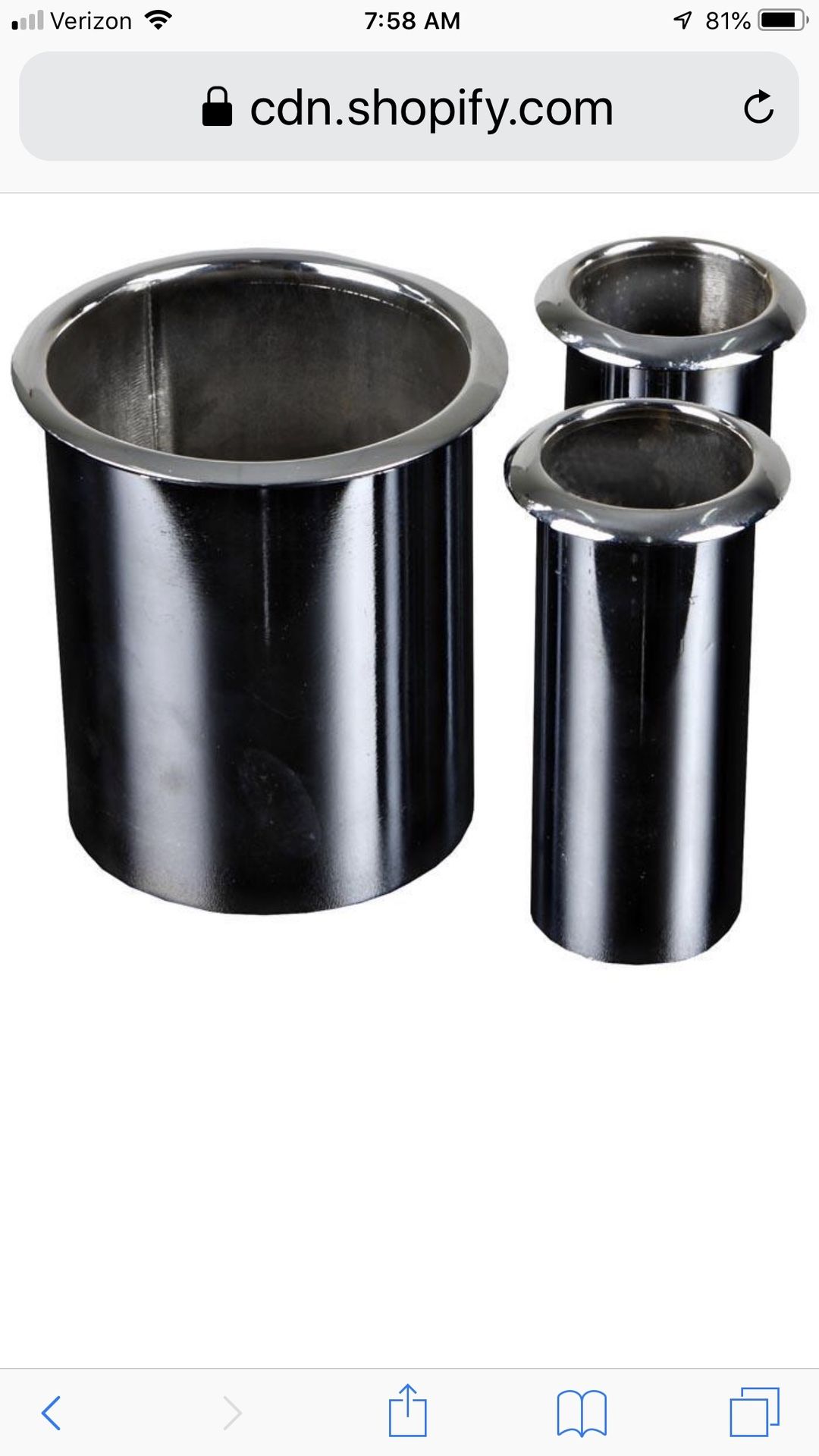 Metal Inserts For Salon Dryers And Hot Tools 