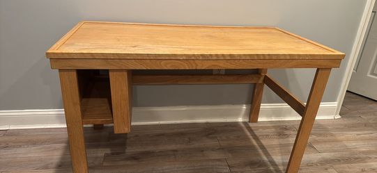 Wooden Desk and Chair Set