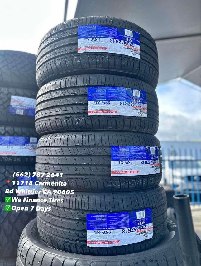 235/45R18 Atlander Set of Tires Installed and Balanced Set de Llantas Nuevas Instaladas y Balanceadas