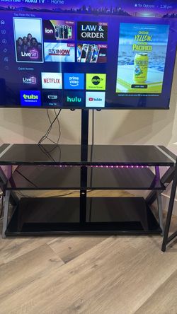 Ktaxon Swivel Floor TV Stand Mount