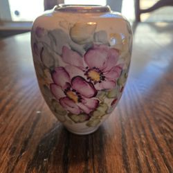 Vintage Floral Vase 