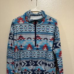 SHEIN Aztec print crewneck