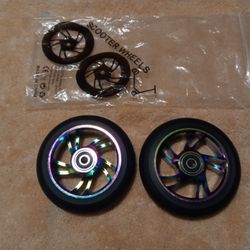 Kutrick Scooter Wheels Complete 2pcs. Neo 110mm Pro Street Scooter Wheels