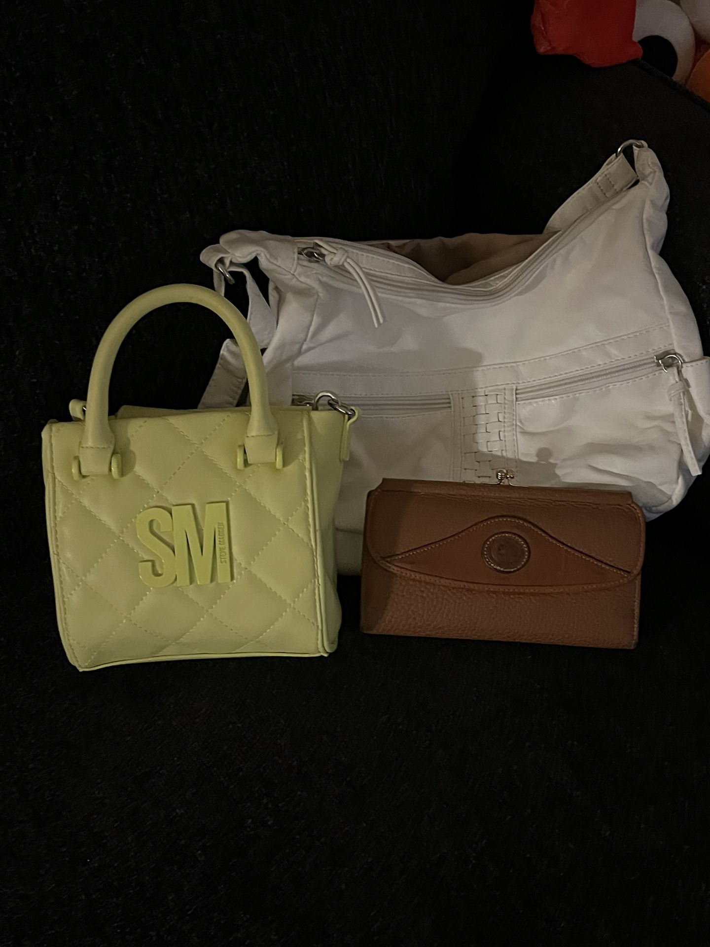 2 Purses And Wallet