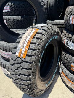 Rugged Terrain LT 265/75/16 Arroyo Tires installed and balanced / instaladas y balanceadas