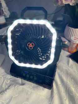Rechargeable Fan 20k mah, Ventilador recargable 20 mil mah