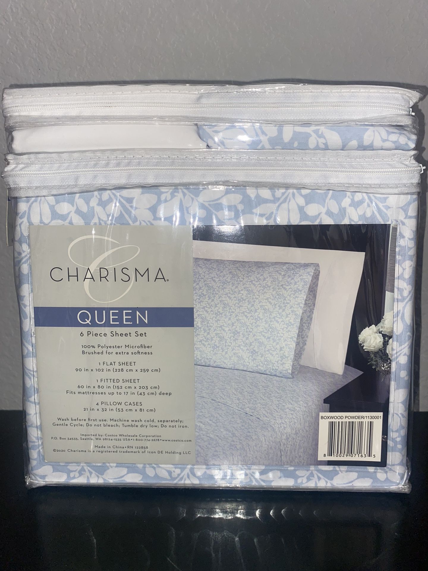 charisma queen sheet set 6 piece