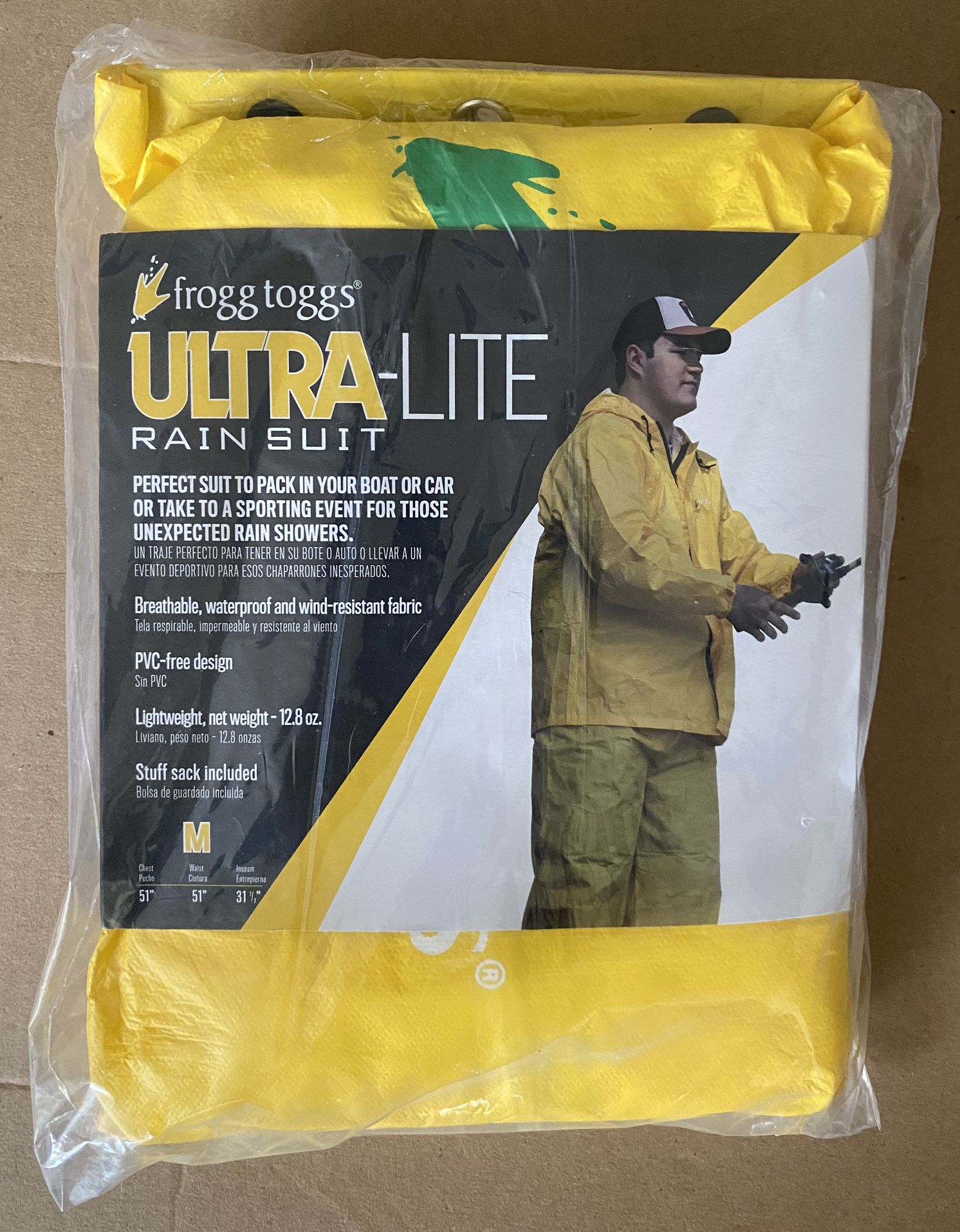 Frogg Toggs® Men’s Ultra-Lite Rain Suit (Medium)