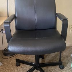Move Out Sale - IKEA Leather Office Chair In Great Condition