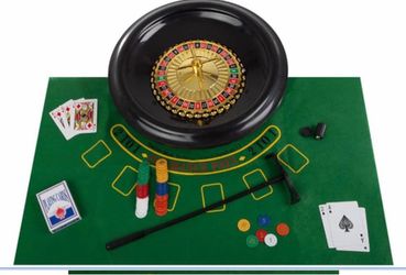 Trademark Poker Roulette Wheel Set