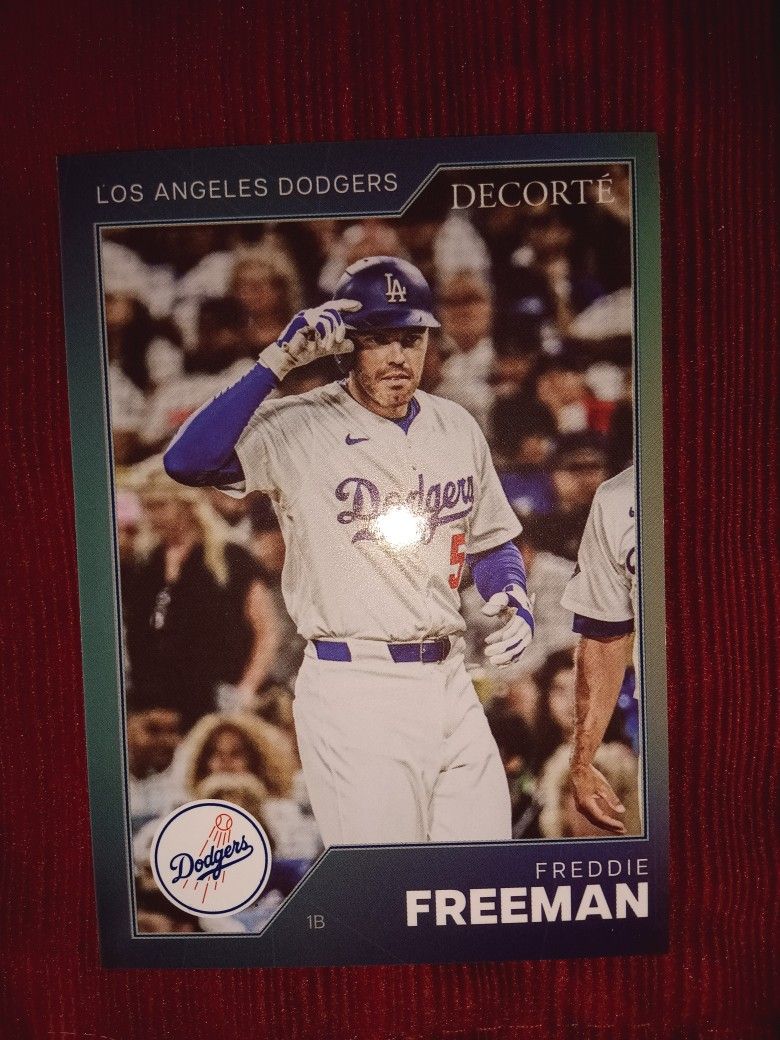 Freddie Freeman Mr World Series Walk Off Trading Cards