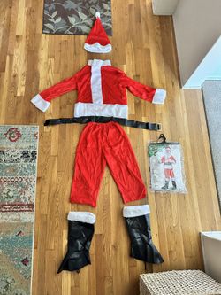 Plush Santa Costume