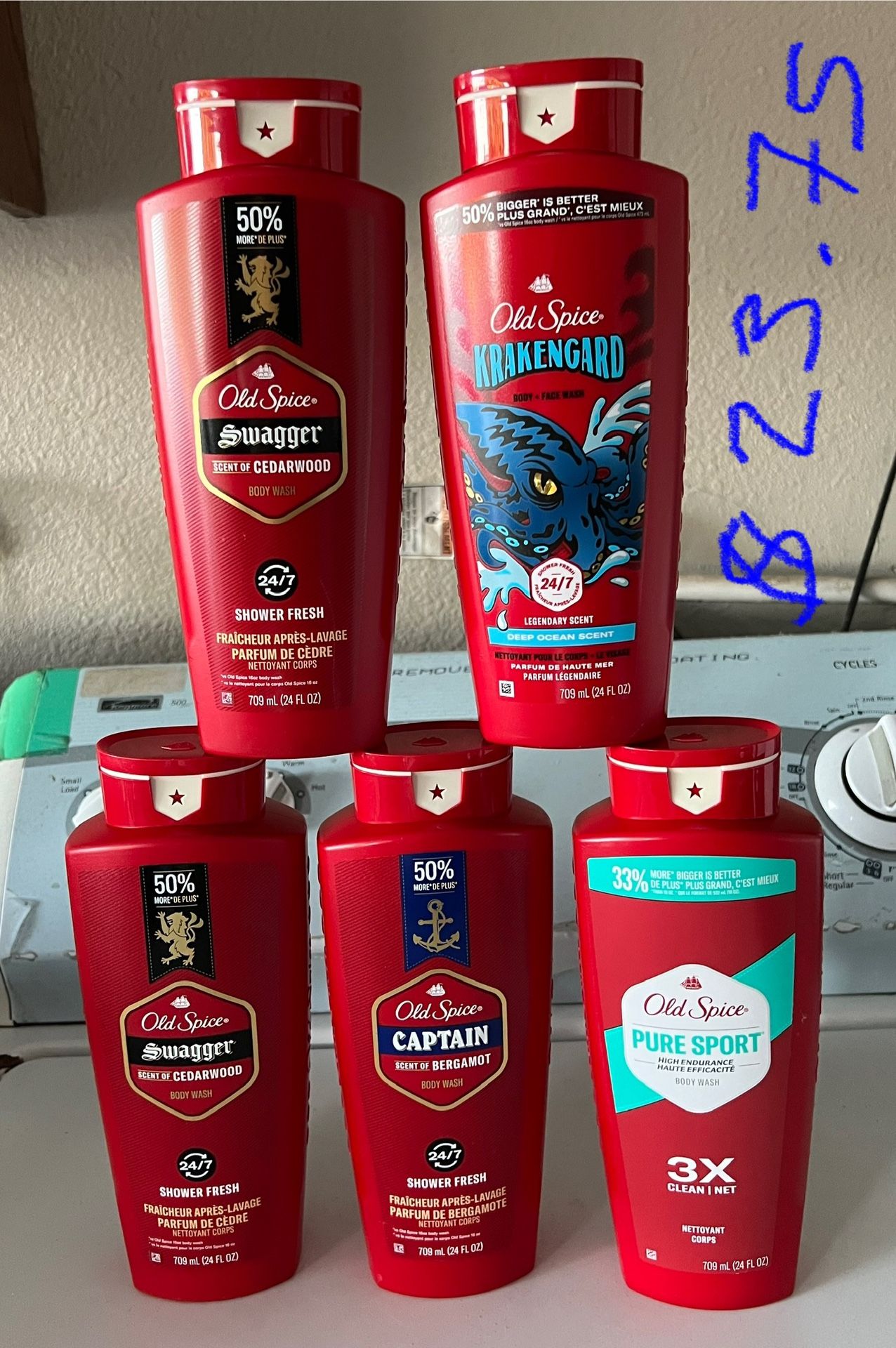 $23.75 Old Spice Bundle Firm Price