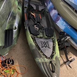 Perception Pescador Pilot Propeller Kayak Foot Controlled