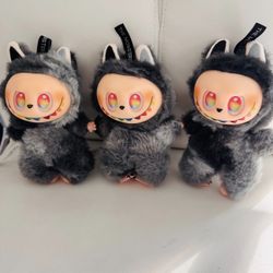 Three Grey Monster Plushy’s Together Bundle