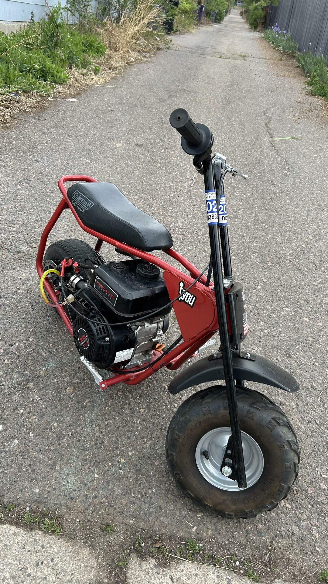 Cc100x 212 Mini Bike