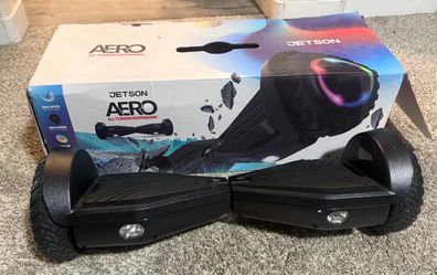 Jetson Aero All-Terrain Hoverboard – Like New in Box – Black