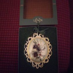 Lenox Winter Greetings Christmas Ornament