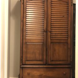 Rich Brown Armoire 