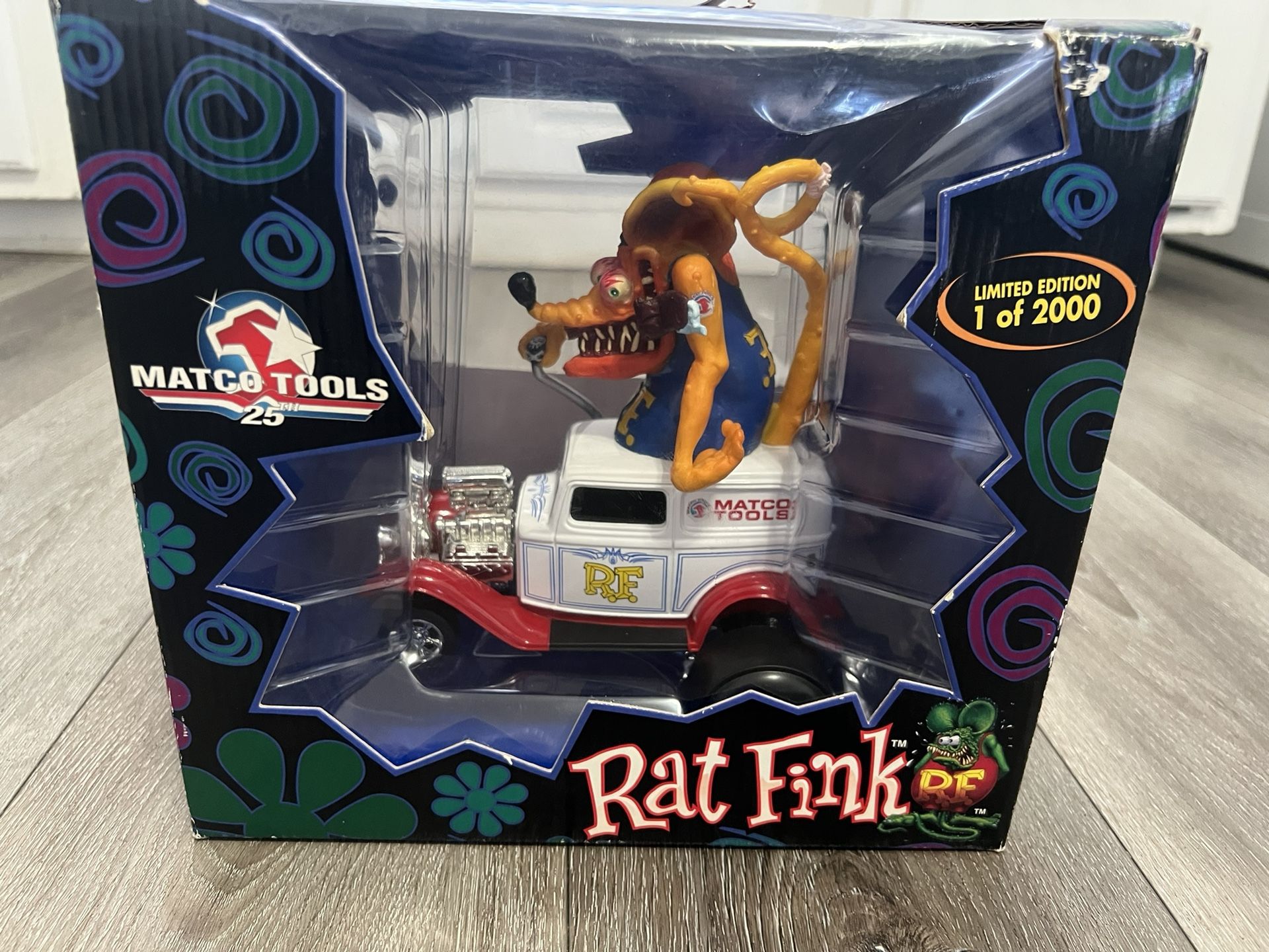 Diecast 1/24 Scale 1932 Ford Sedan Rat Fink Matco Tools Brand New ! 1 Of 2000 