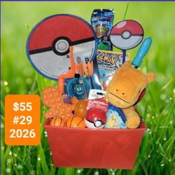 Pokemon Charmander Easter Basket 