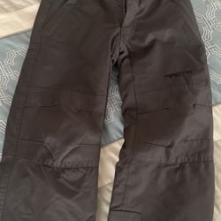Dark Gray Snow Pants Boys