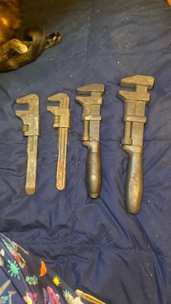 Old Vintage Railroad Monkey Wrenches