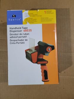 Sparco 3" Packaging Tape Dispenser (SPR68535) Red and Black