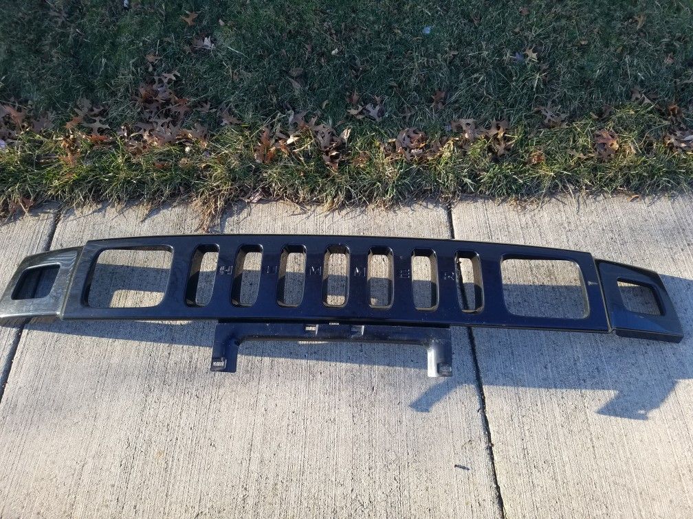 Grill and side vent cover H2 hummer