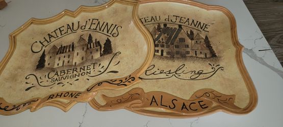 Two Chateau D'Ennis Platters ($30)