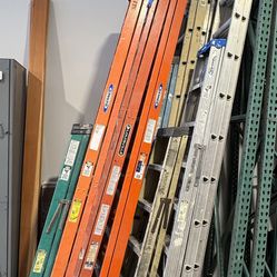 Commercial Ladders – Werner, Louisville, Husky (Extension + A-Frame)