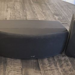 Polk Audio RM2600 Center Channel w/ (2) RM2300 Satellite Speakers 