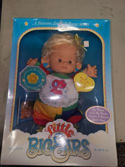Vintage Little Big Ears Doll Damaged Box 1995 Ertl Girl Buttercup Guardian Ring