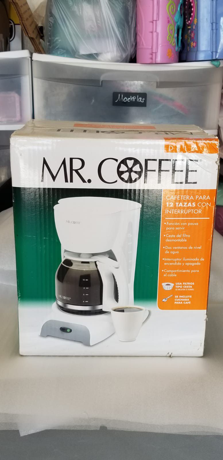 Mr. Coffee DR12 - 12 cup coffee maker