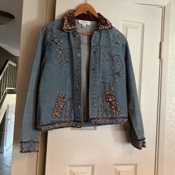 Mary Frances, jean jacket