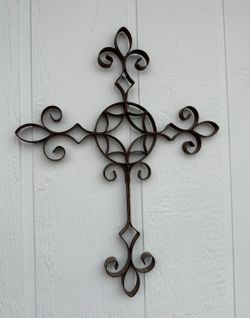 Rustic Metal Cross