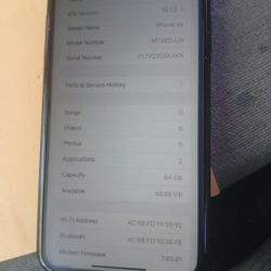 New Apple™ iPhone X64GB eSim 5G