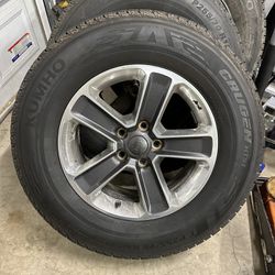 Jeep wrangler OEM Wheels and Tires