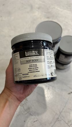 Black Liquitex Acrylic paint