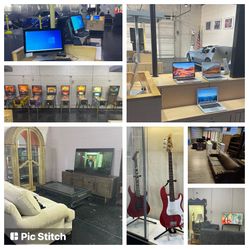 Computers, Laptops, Pinball Machines, Furniture, TVs And More!