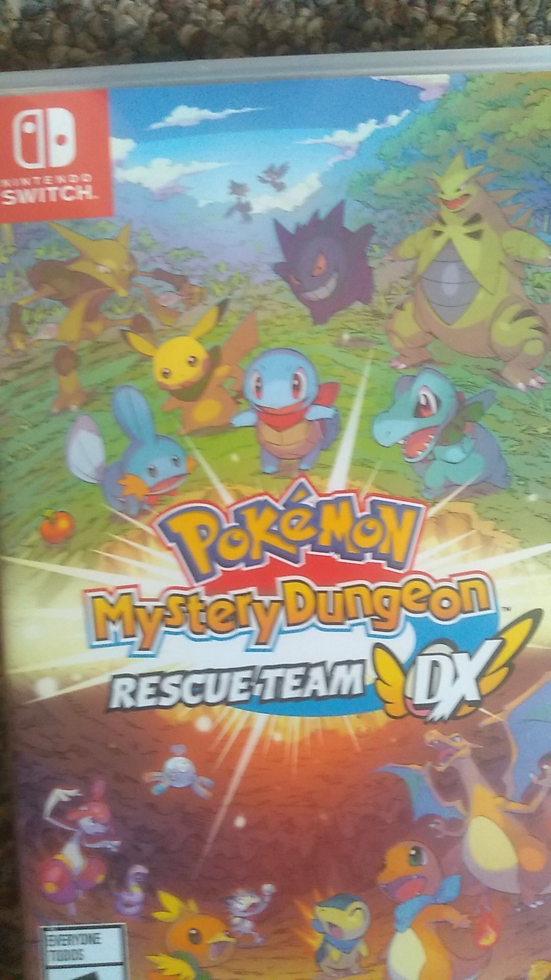 Switch Pokemon mystery dungeon red rescue team DX