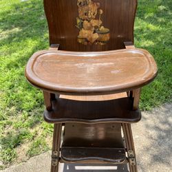 Antique High Chair 