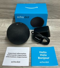 Amazon Echo Dot 4th Gen Smart Speaker Alexa Black C78MP8 (PO1024244)