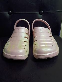 Women’s Eva Clog Shoes Pink Orange Size 3