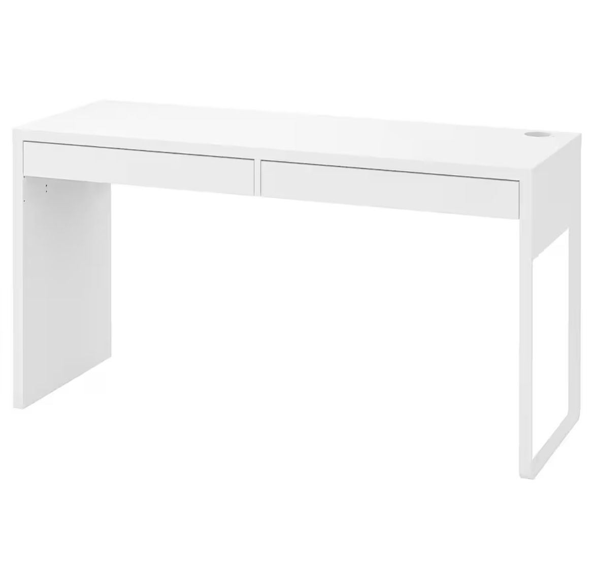 IKEA Micke Desk In White W/drawers