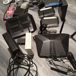 Internet Modem Lot (All Work With Xfinity And Frontier)