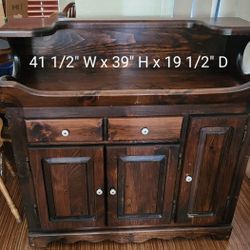 Dresser, Dry Sink Style 
