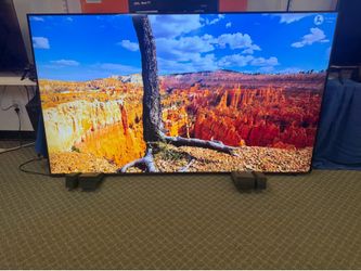 85 TV Samsung smart 4K HDTV 120 Hz $55 down on financing free delivery six month warranty