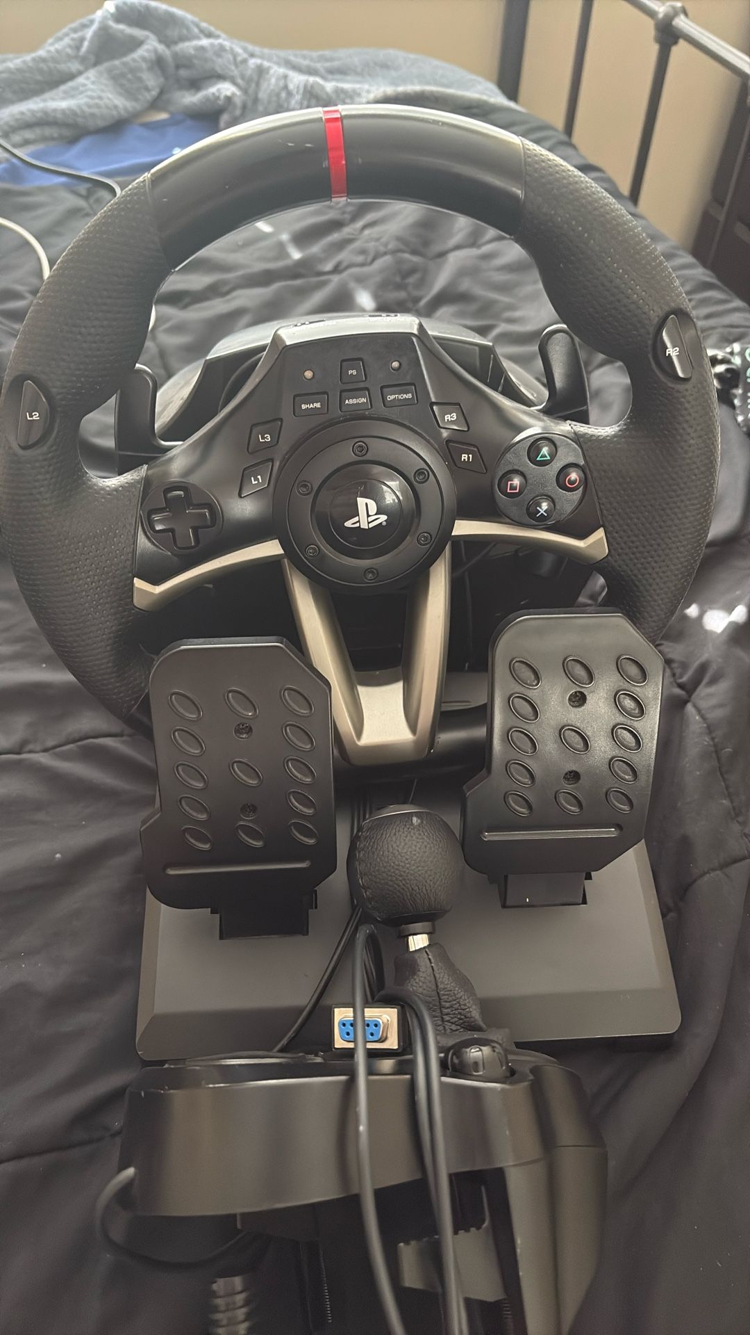 gaming wheel and shifter